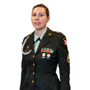 Picture of Laura Heltz, Executive Director & U.S. Army Veteran