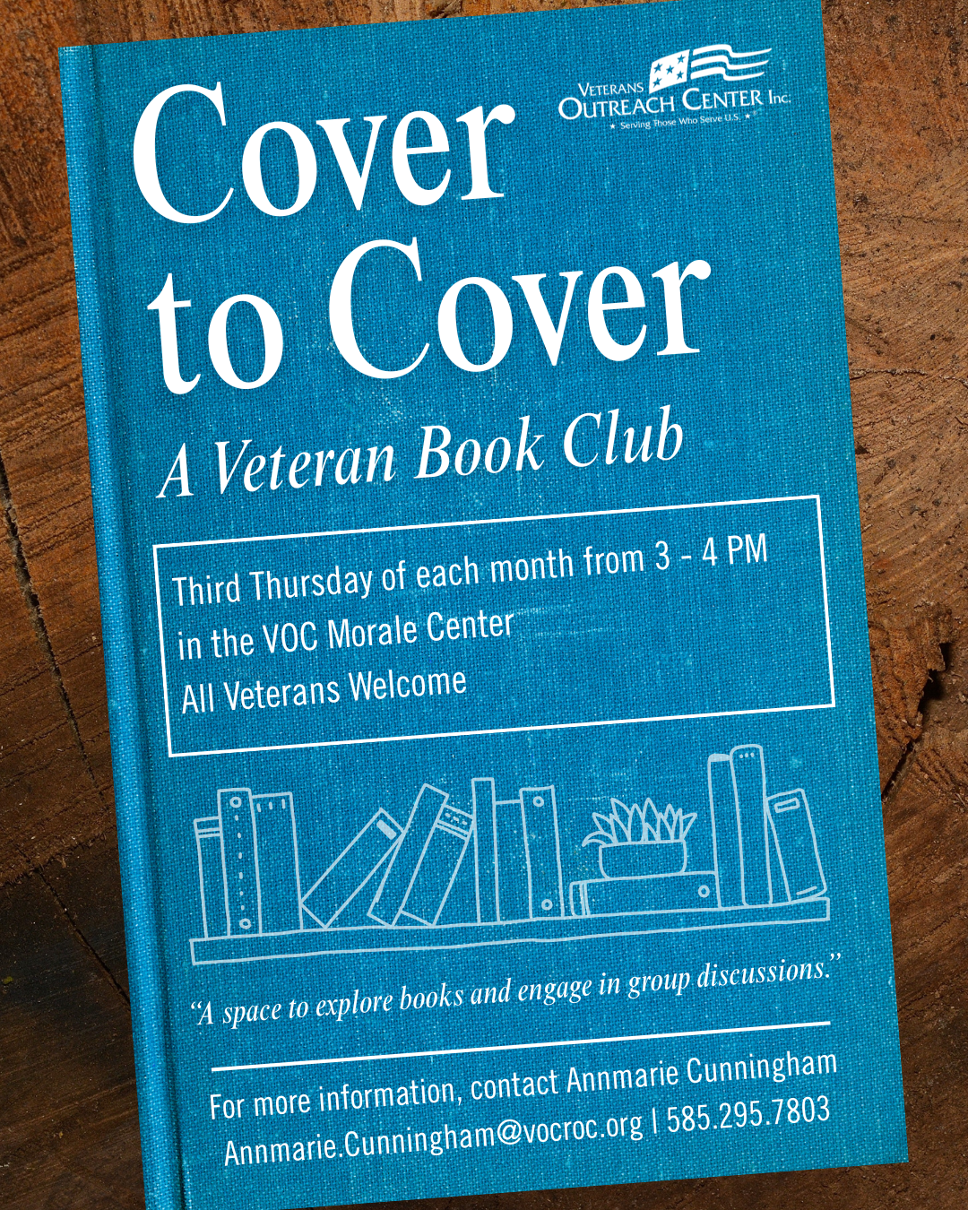 Cover to Cover: A Veteran Book Club