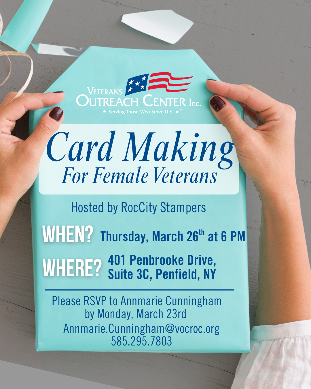 Card Making for Female Veterans