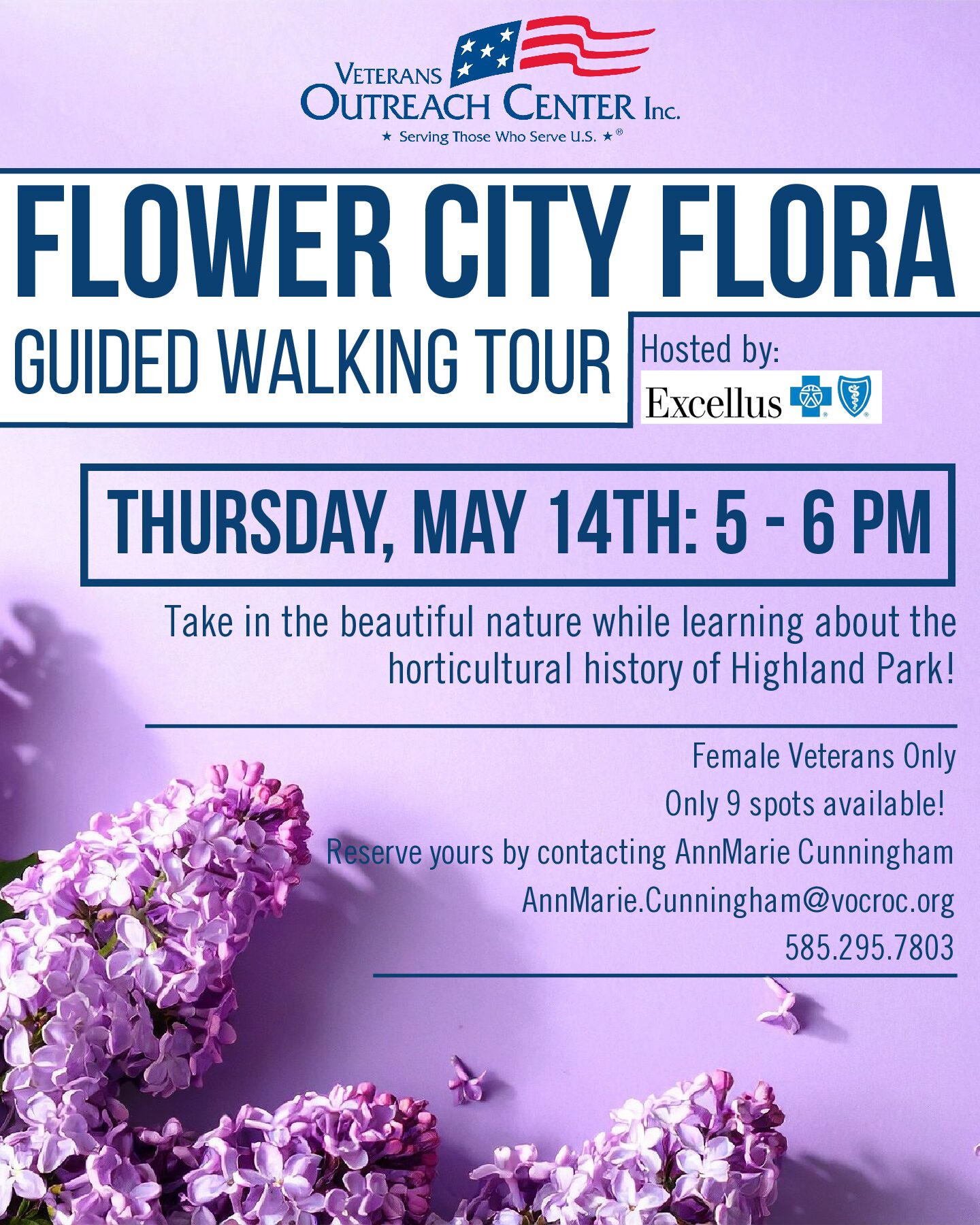 Flower City Flora Guided Walking Tour
